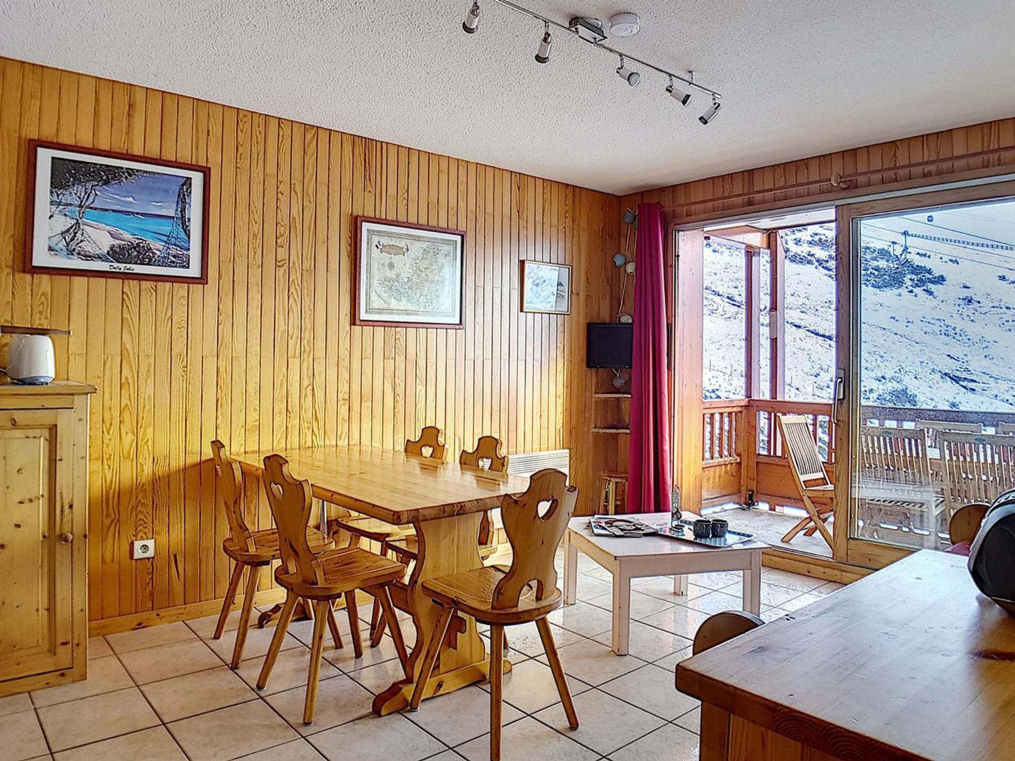 Appartement 6 Pers, Skis Aux Pieds, Balcon Sud, Parking, Reberty 2000 - Fr-1-344-757 Saint-Martin-de-Belleville Bagian luar foto